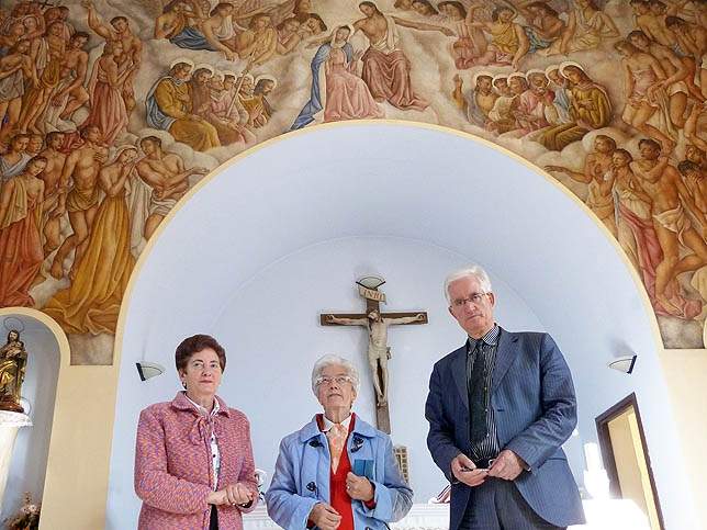 capilla del cementerio de nuestra senora de los angeles palencia